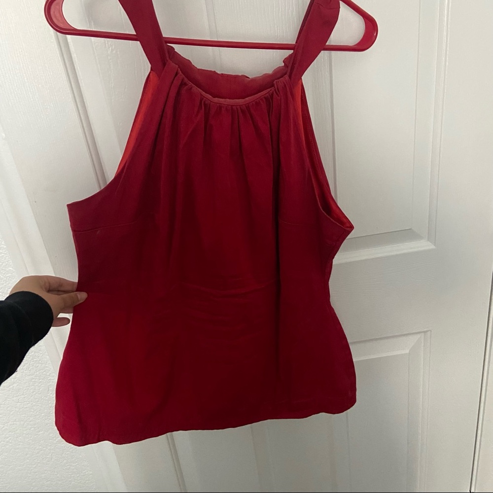 Pinup Girl Red Harley Top XL